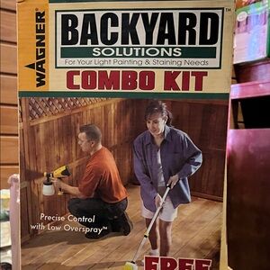 Wagner Backyard Solutions Combo Kit - Yellow/Black - Home Painting & Staining